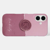 Personalized Sealing Wax Case-Mate iPhone Case (Achterkant (horizontaal))