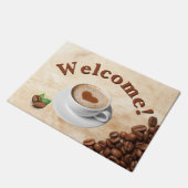 Personalized Seaside Welcome Doormat Deurmat (Schuin)