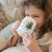 Personalized Serene Sip & Be Still Mug | Watercolo Grote Koffiekop