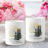 Personalized Serene Sip & Be Still Mug | Watercolo Grote Koffiekop