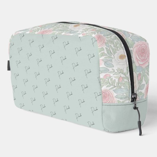 Personalized Shabby Chic Toilettasje (Rechterhoek)