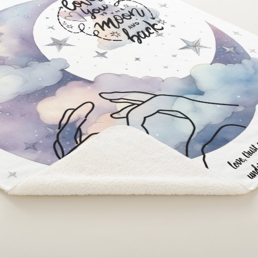 Personalized Sherpa Blanket Deken (3/4)