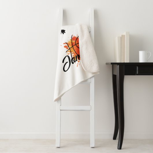 Personalized Sherpa Blanket Sherpa Deken (In situ)