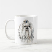 Personalized Shih Tzu Koffiemok (Links)
