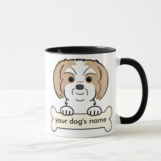 Personalized Shih Tzu Mok (Rechts)