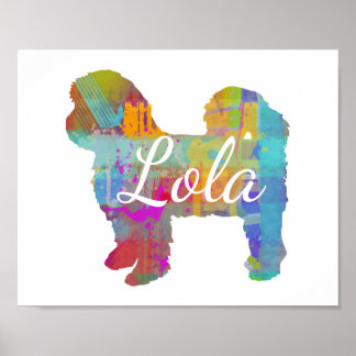 Personalized Shihtzu Shih-Tzu (Short Haire) Poster