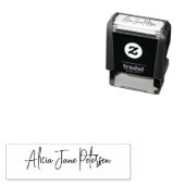 Personalized signature script your name   zelfinktende stempel (In situ)