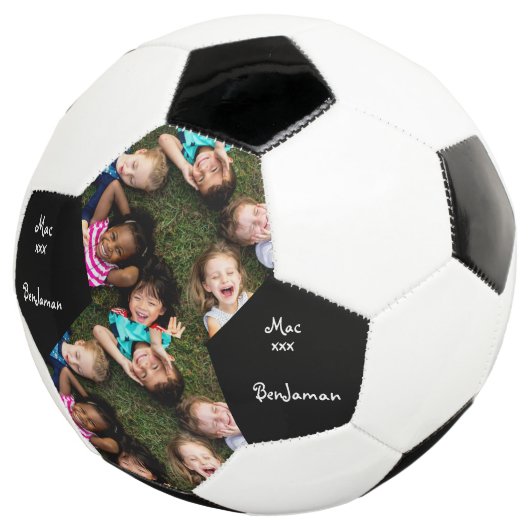 Personalized Signed and Image Soccer Ball Voetbal (Drie kwart)