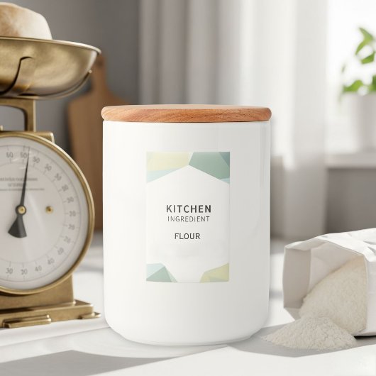  Personalized Simple Design Pantry Labels Minimal Voedselcontainer Etiket