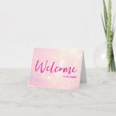 Personalized simple Elegant Welcome to the team Kaart (Voorkant)