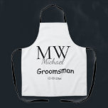 personalized singgram name groomsman minima schort<br><div class="desc">ontwerp</div>