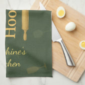 Personalized Sip Sip Hooray Wine Lover Tea Towel Theedoek (Quarter Fold)