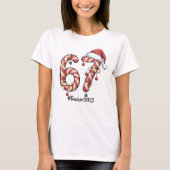 Personalized Six Seven (6-7) Teacher Christmas Mem T-shirt (Voorkant)