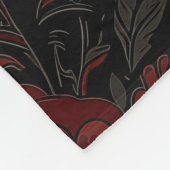 Personalized Skeleton Lovers Blanket | Gothic Wedd Fleece Deken (Hoek)