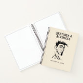 Personalized Sketches and Scribbles Notebook Notitieboek (Binnen)