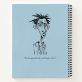 Personalized Sketches and Scribbles Notebook Notitieboek (Achterkant)