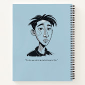 Personalized Sketches and Scribbles Notebook Notitieboek (Achterkant)