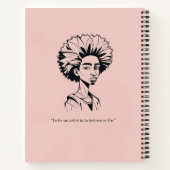 Personalized Sketches and Scribbles Notebook Notitieboek (Achterkant)