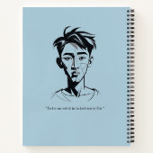 Personalized Sketches and Scribbles Notebook Notitieboek (Achterkant)