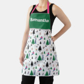 Personalized Ski Inspired Apron Schort (Insitu)
