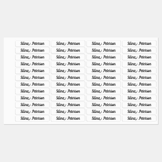 Personalized Small Business Handmade Branding Labels (Vel)