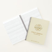 Personalized Small Businesses Corporate Office Notitieboek (Binnen)