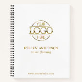 Personalized Small Businesses Corporate Office Notitieboek (Voorkant)