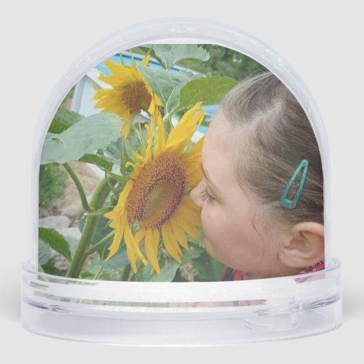 Personalized  sneeuwbol (Achterkant)