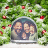 Personalized Snow Globe with Custom Photo and Name Sneeuwbol (Kerstmis)