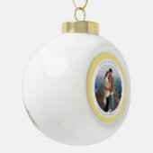 Personalized Snowflake Framed Ornament (Links)