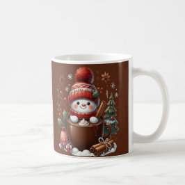 Personalized Snowman Mug - Custom Name Gift Koffiemok