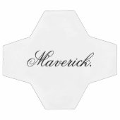 Personalized Soccer Ball with Custom Name for Any Voetbal (Enkel)