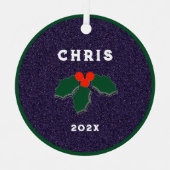 Personalized Soccer Collectible 2023 Metalen Ornament (Voorkant)