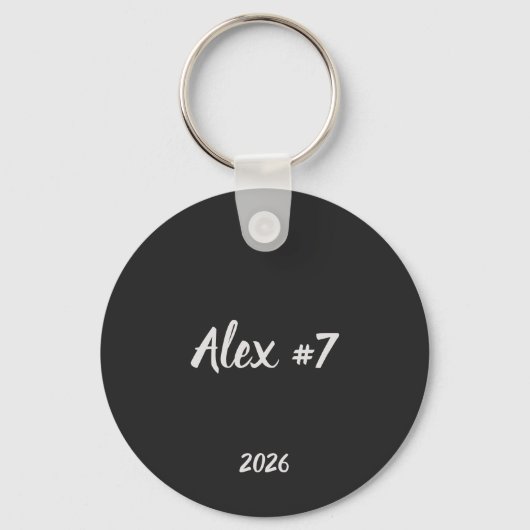Personalized Soccer Mama Keychain – Custom Name (Achterkant)