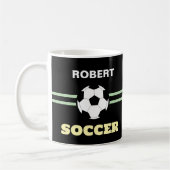 Personalized Soccerball Mug Koffiemok (Links)