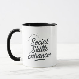 Personalized Social Skills Enhancer Gift Coffee Mok