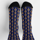 Personalized socks with grandpa's photo, Custom Sokken (Top)