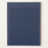 Personalized Soft Beginnings Planner Cover (Achterkant)