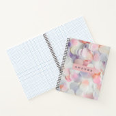 Personalized Soft Pastel Confetti Design Notitieboek (Binnen)