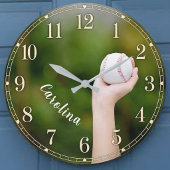 Personalized Softball Pitcher Custom Name  Grote Klok