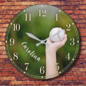Personalized Softball Pitcher Custom Name Grote Klok