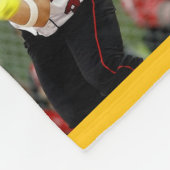 Personalized Softball Senior Night Graduation Grad Fleece Deken (Hoek)