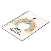 PERSONALIZED Songwriting Journal, Spiral Bound Notitieboek (Linkerzijde)