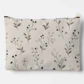 Personalized Sophisticated Neutral Flower Design Etui (Achterkant)
