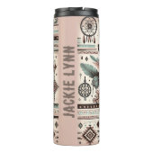 Personalized Southwestern Dreamcatcher Design Thermosbeker (Achterkant)