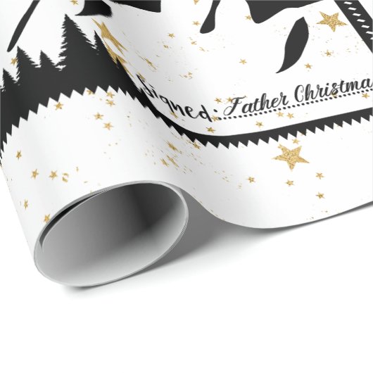 Personalized Special Delivery From The North Pole Cadeaupapier (Rol Hoek)