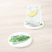 PERSONALIZED Spider Relocation Service Zandsteen Onderzetter (Zijkant)