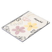 Personalized Spiral Photo Love Notebook Notitieboek (Linkerzijde)