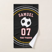 Personalized Sports coach soccer Football Player Handdoek (Handdoek)