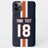 Personalized Sports Jersey  iPhone Hoesje (Achterkant)
